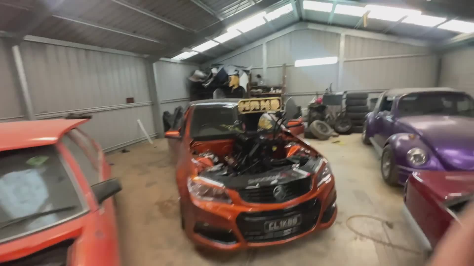 1900HP Big Block Mustang Built For Burnouts!