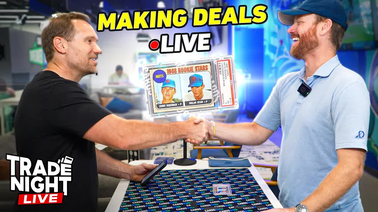 Making BIG Trades LIVE at the CardsHQ Trade Night! 🔥 (with Veriswap)