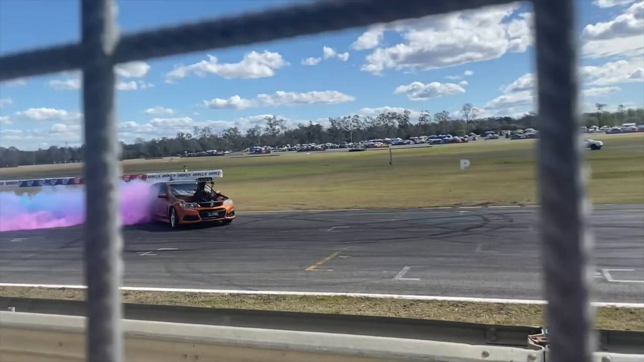 Anarchy On The Track! Powercruise QLD day 2 Insane Action! Huge Powerskids & Carnage!