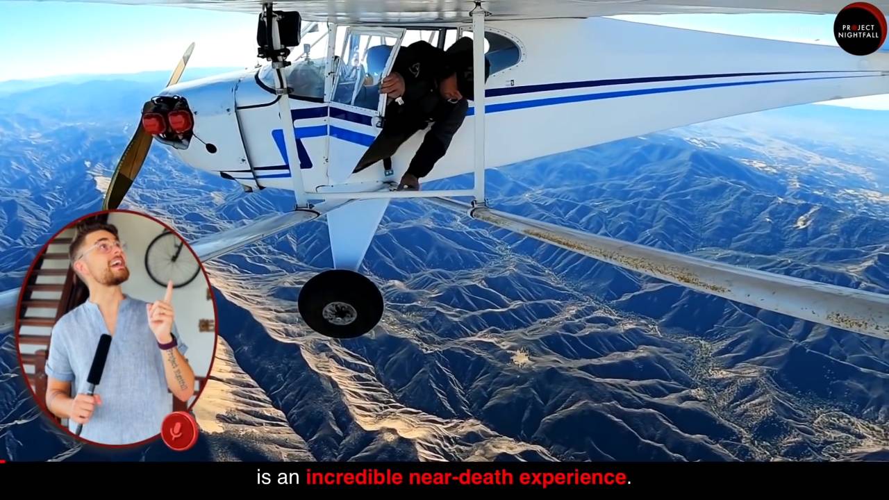 He tries to fake a plane crash until this happened 
