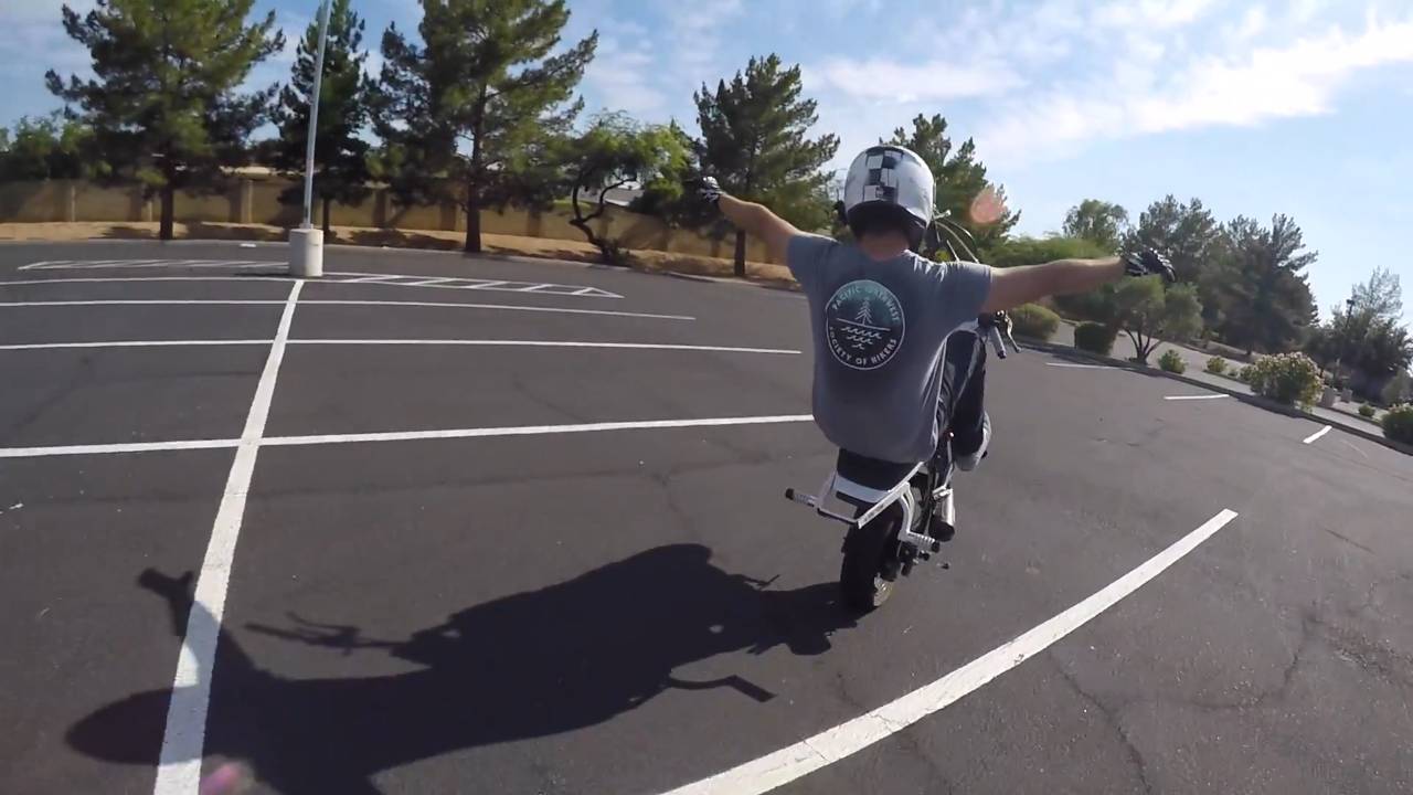 How to wheelie with no hands 