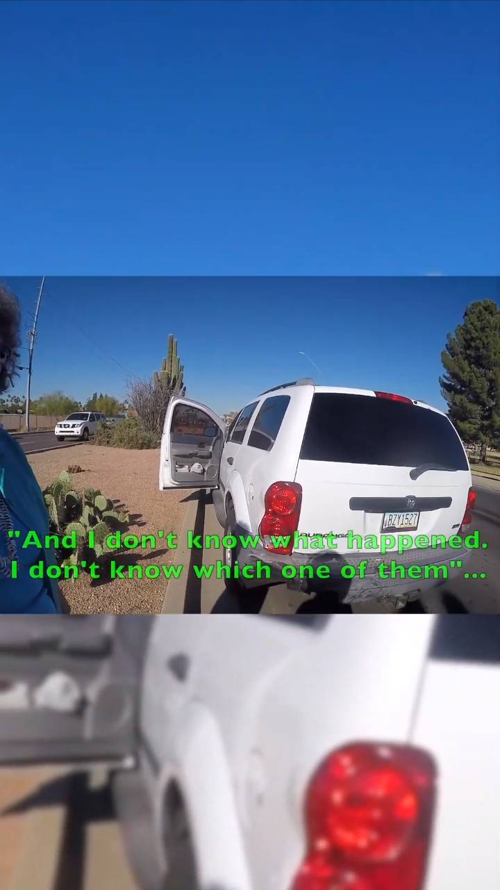 We witnessed a huge car collision and barely survived