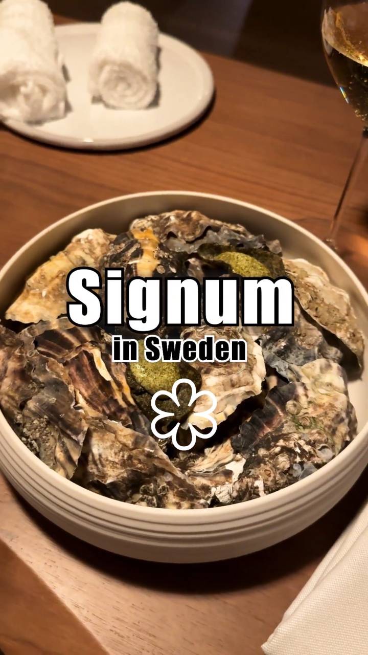 Et av årets beste måltider på _ Restaurant Signum i Vest-Sverige