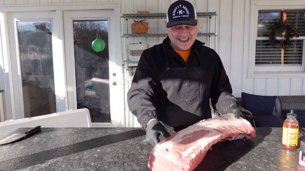 Massive pork loin | Feeding 100 people challenge