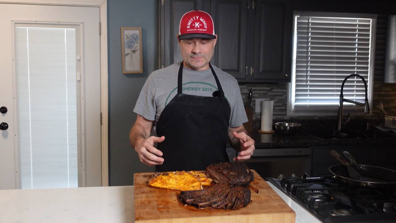 Mexican-style smoked beef tacos