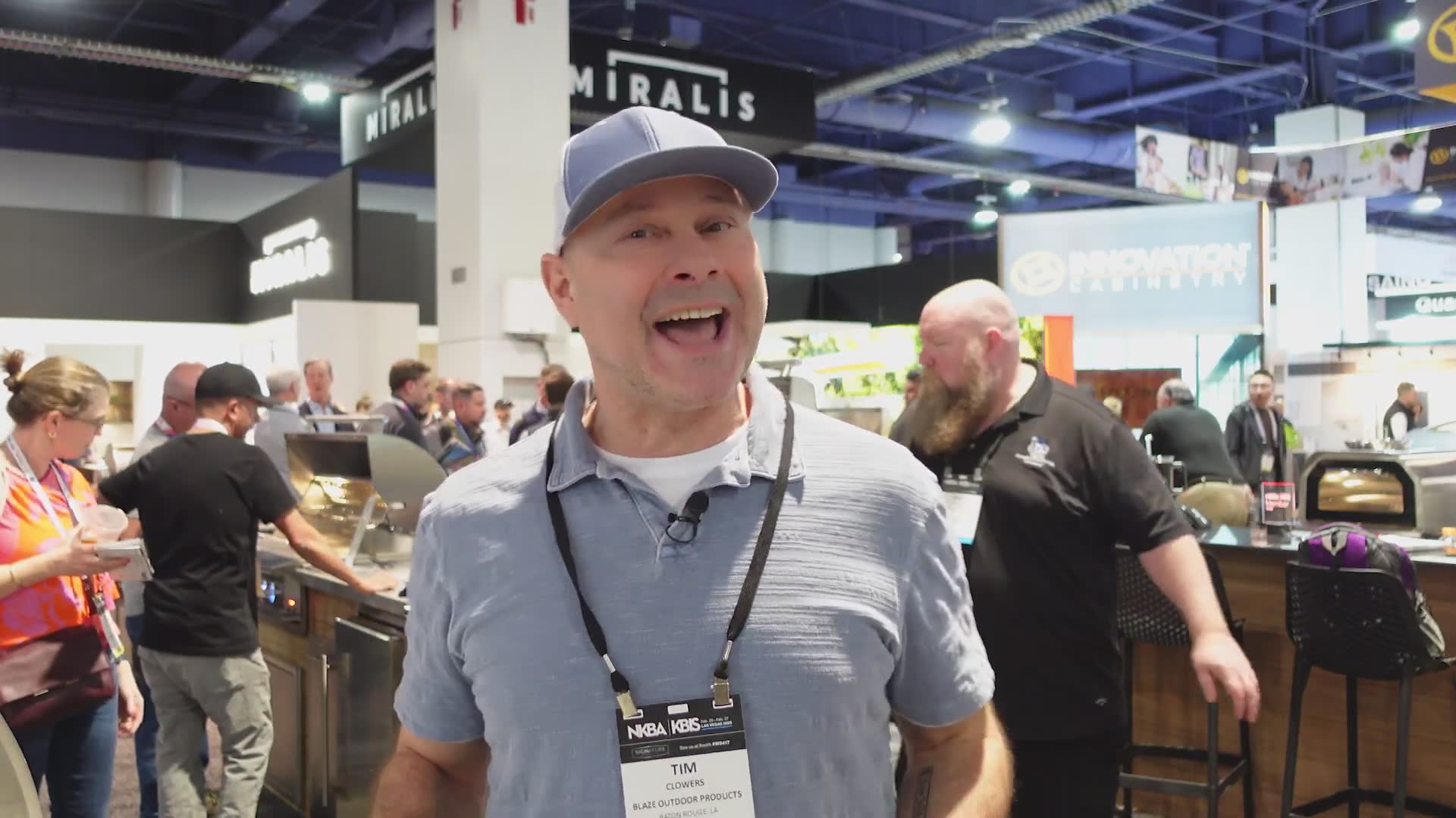 Trade show hunt for ultimate BBQ setup