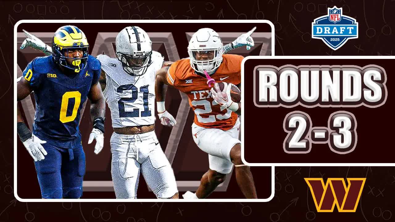 WASHINGTON COMMANDERS 2025 NFL DRAFT LIVE STREAM: DAY 2 episode artwork