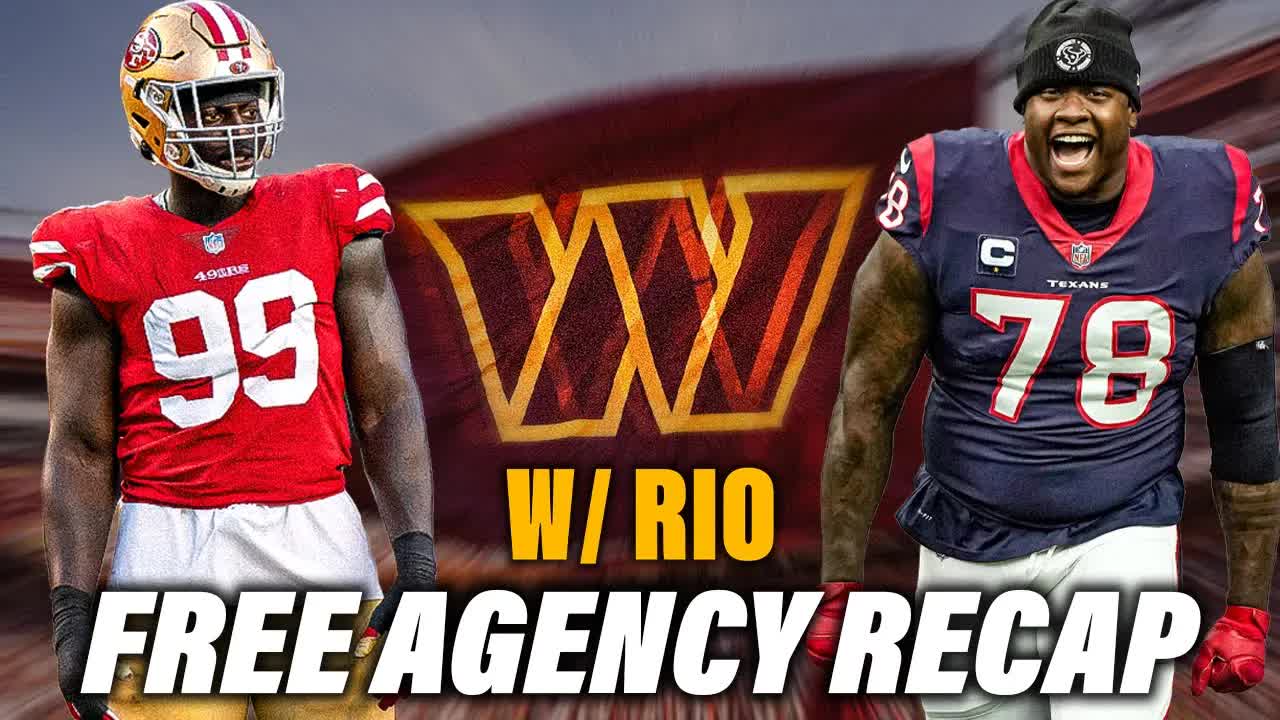 Washington Commanders Free Agency Recap W/ @Rio_Robinson91 episode artwork