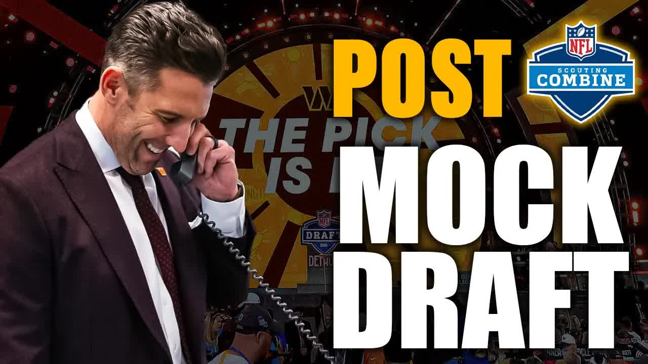 Washington Commander Post Combine Mock Draft! episode artwork
