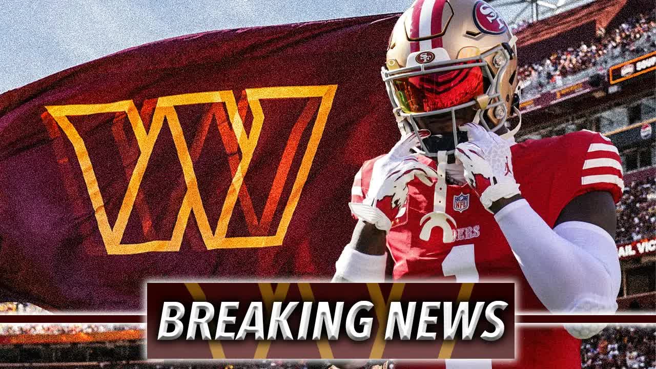 WASHINGTON COMMANDERS TRADE FOR WR DEEBO SAMUEL episode artwork