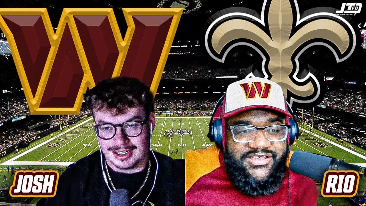 WASHINGTON COMMANDERS VS NEW ORLEANS SAINTS PREVIEW W/ @Rio_Robinson91 episode artwork