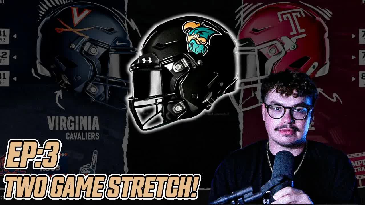 I Rebuild Coastal Carolina on College Football 25 Dynasty! EP#3
