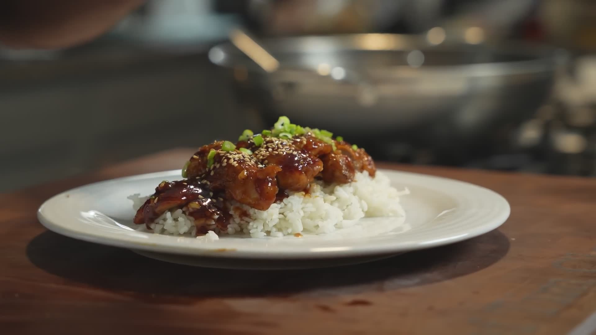 Japanese-inspired glazed poultry