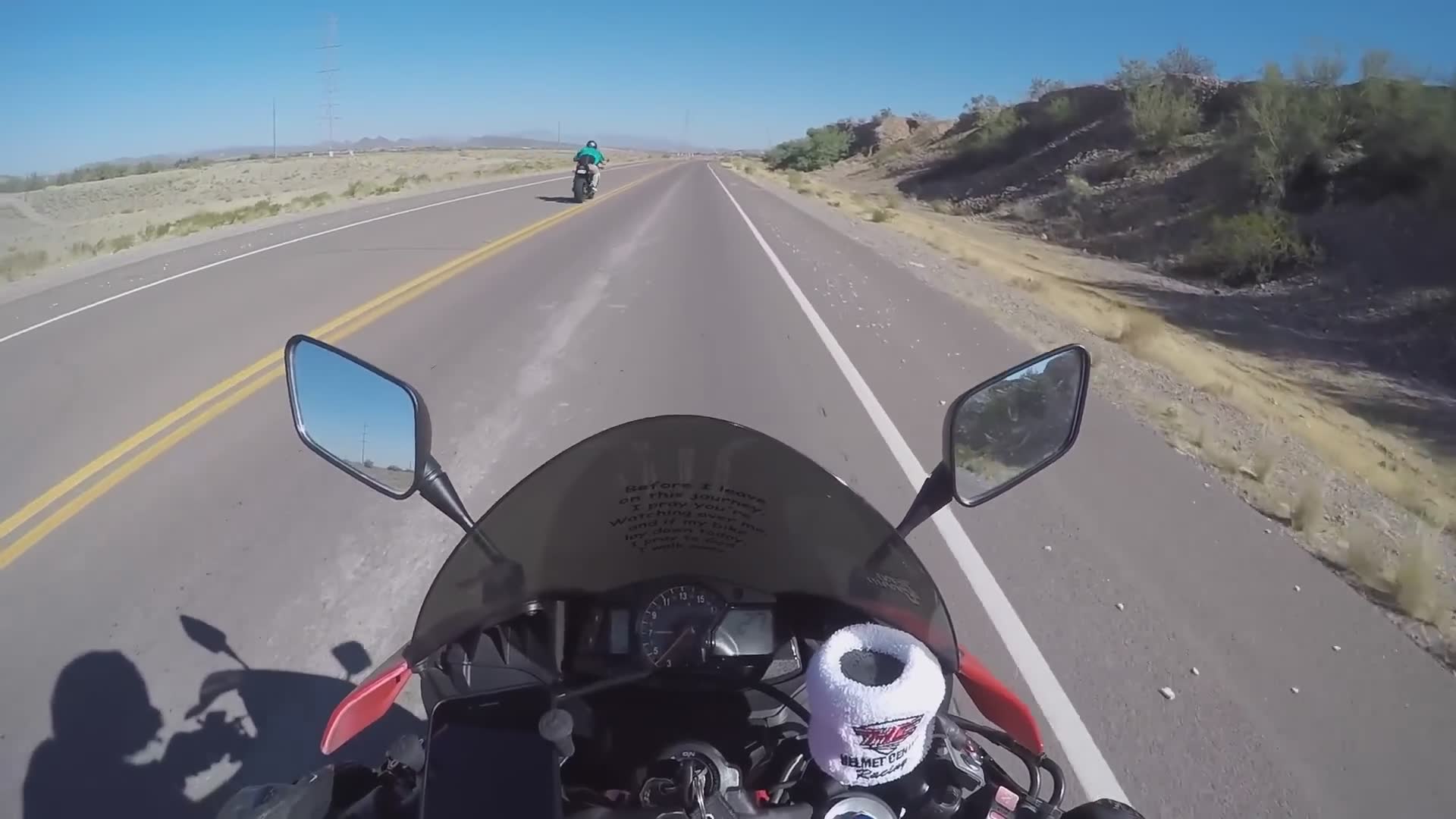 Performance motorcycle wheelie guide