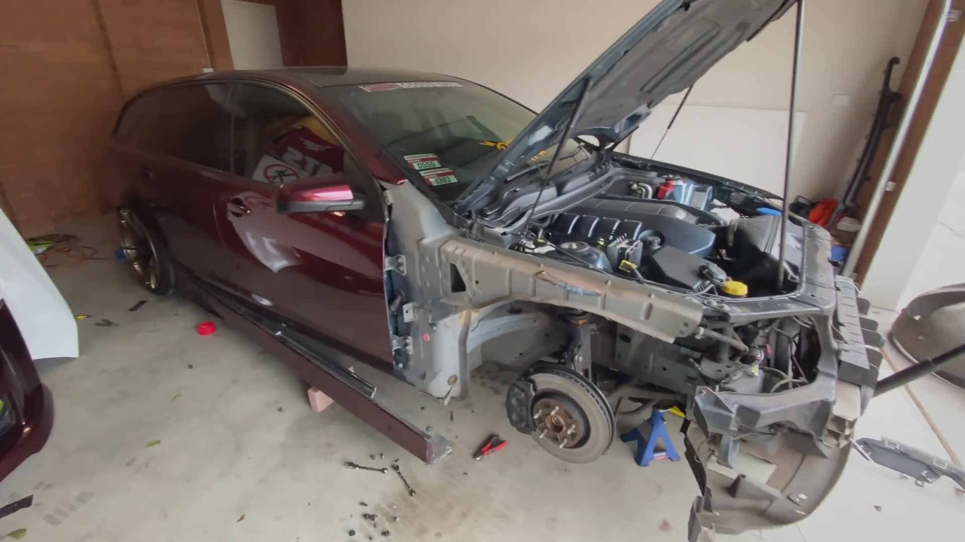 Front end modification completion