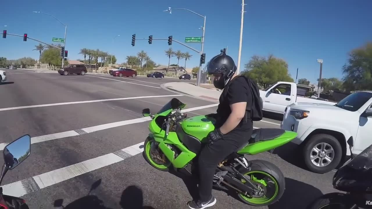 Weekly stunt day