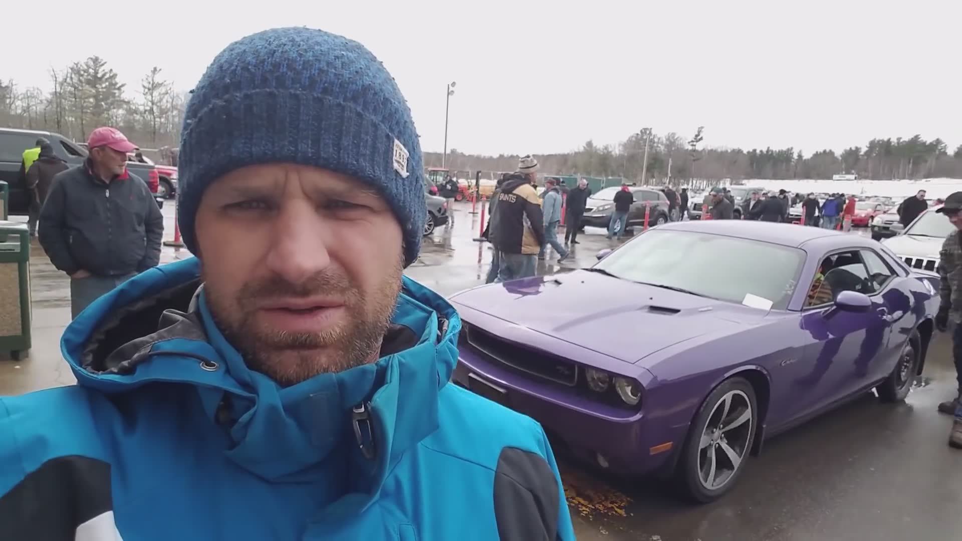 Auction day | Plum crazy purple Dodge Challenger | Is it worth it?