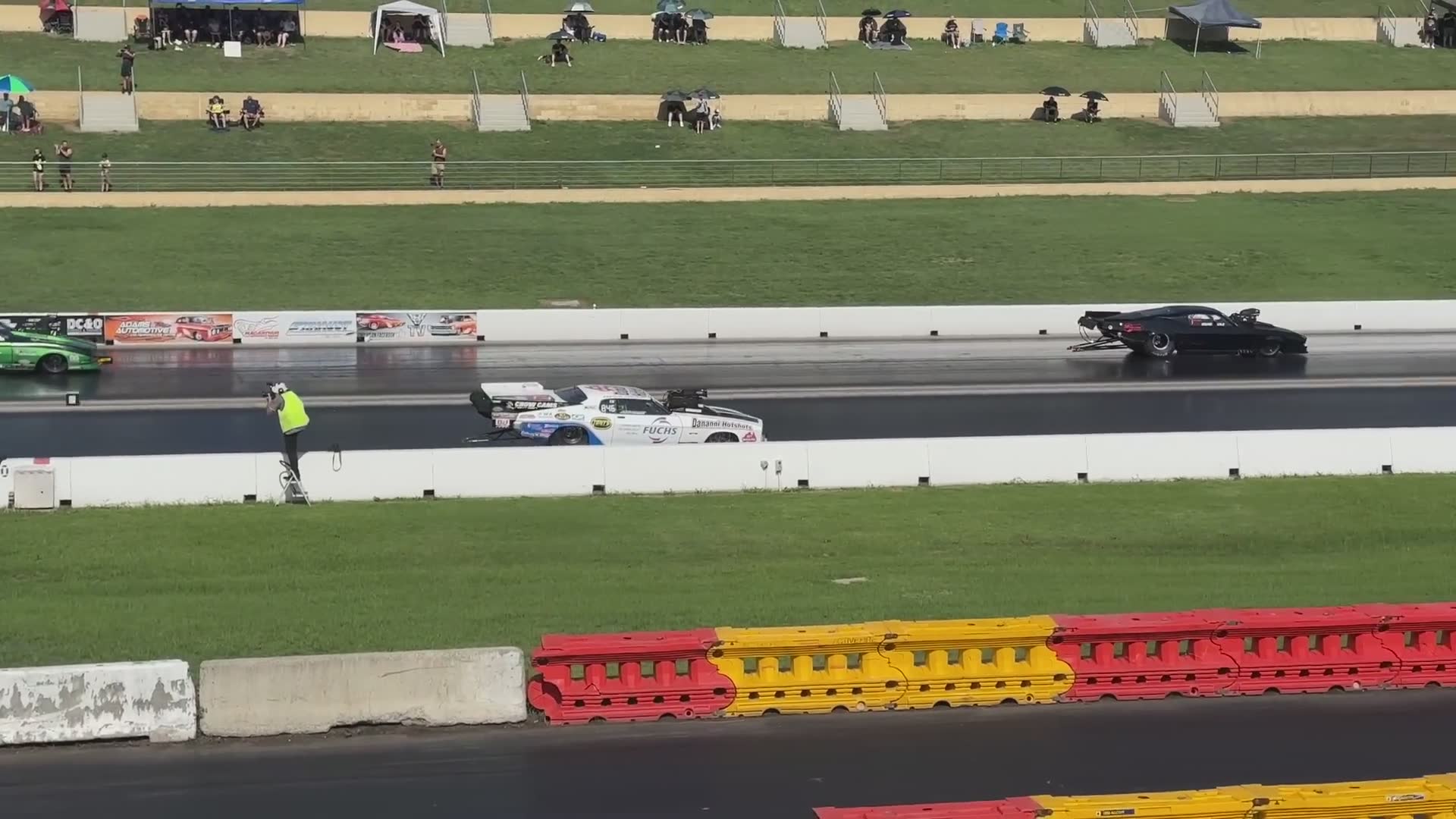 Experiencing 11,000 horsepower top fuel cars