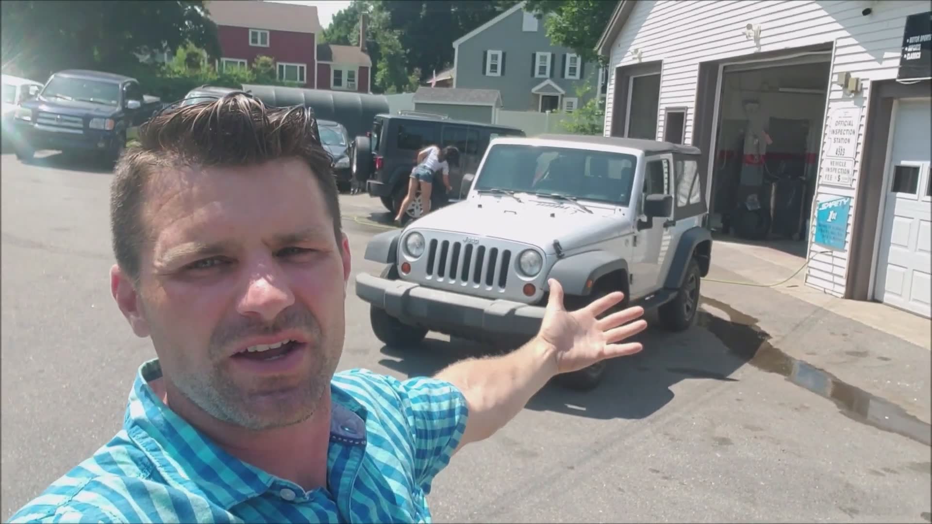 Auction Jeep Wrangler build and flip project