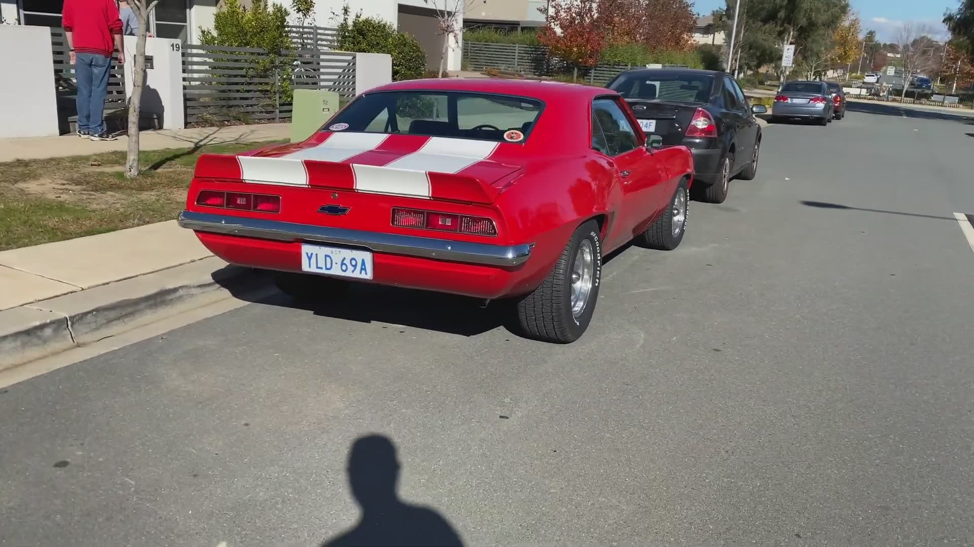 500hp Chevy Camaro - skids in Australia