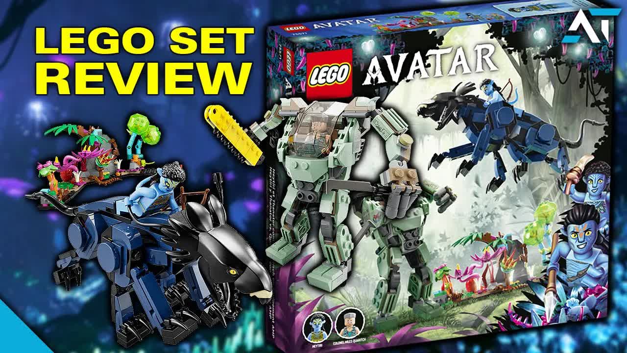 NEYTIRI vs AMP SUIT | Lego SPEED BUILD and REVIEW - LEGO 75571