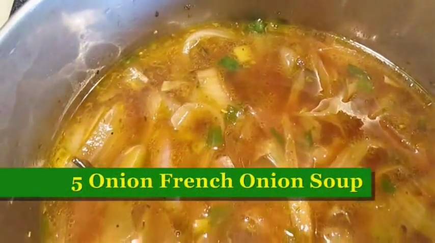 Top five French onion soup recipes