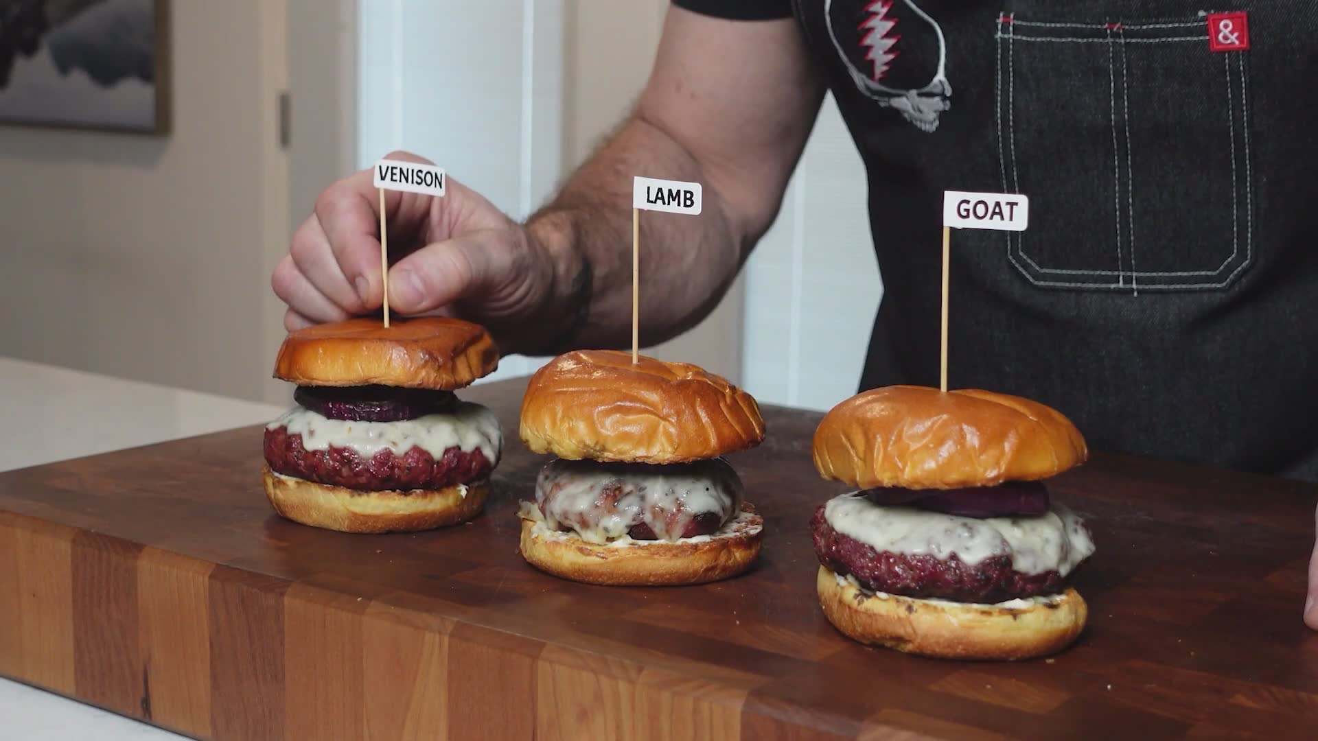 Which exotic burger wins?