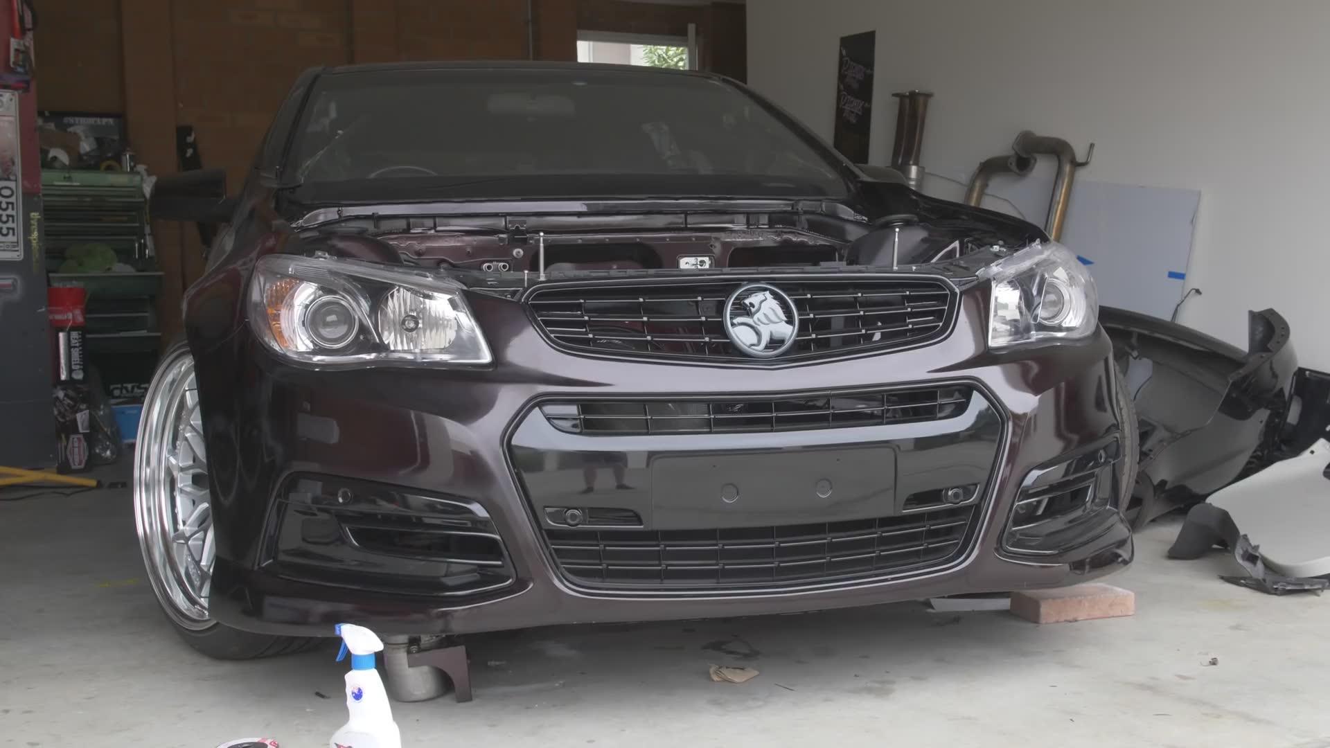 Big turbo LS group A VL - Picnik party car dump pipe