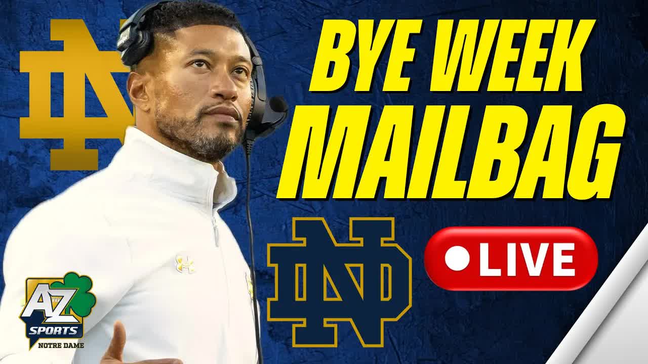 Live Notre Dame Football Mailbag - Bye Week edition