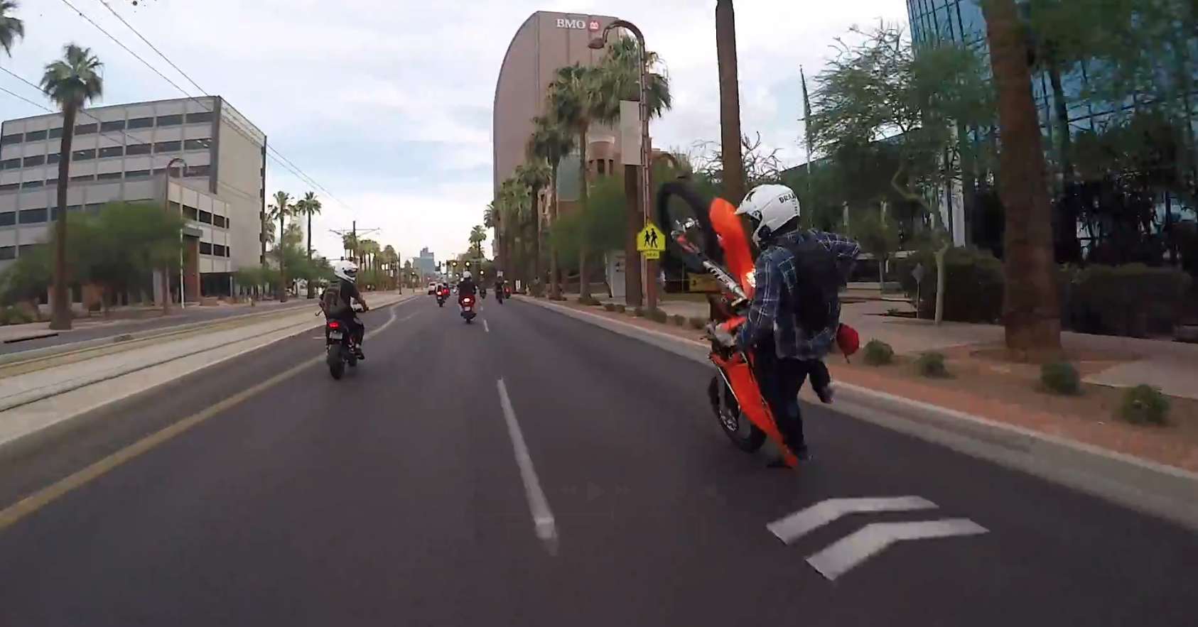 Motorcycle crash compilation spans two intense minutes