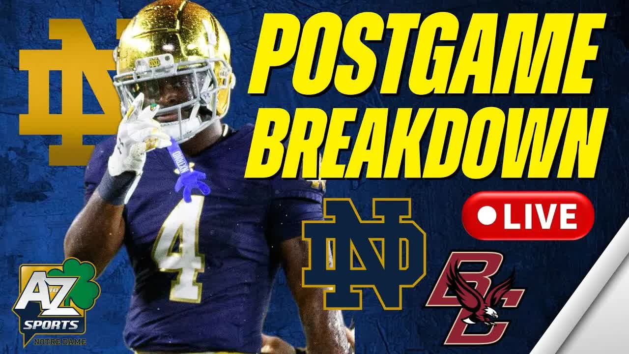 Notre Dame vs. Boston College Post Game Reaction