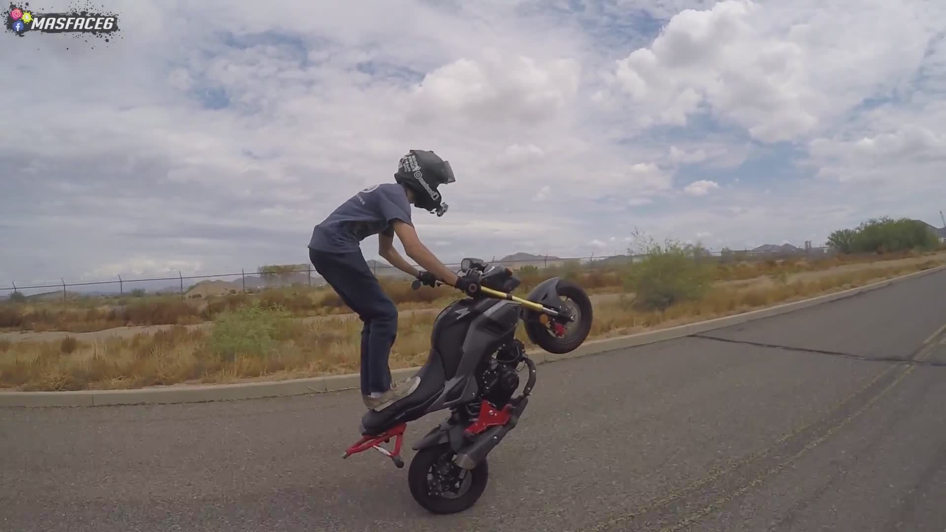 How to perform foot drag wheelie
