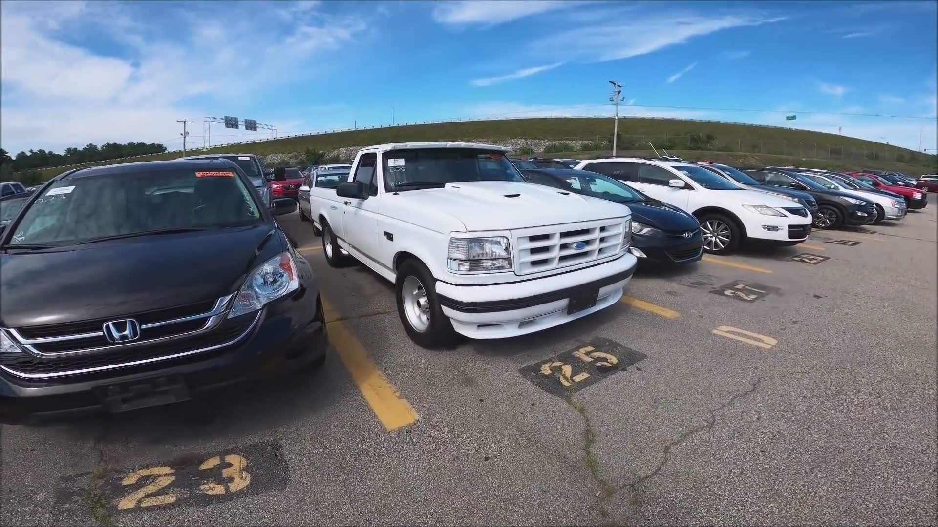 Pristine Ford F150 Lightning SVT at auction