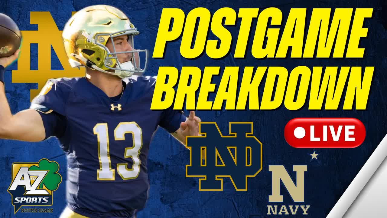 Notre Dame vs. Navy Post Game Reaction
