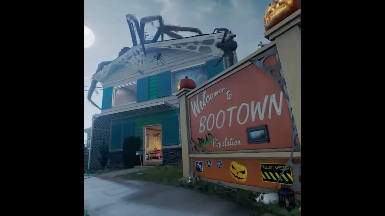Black Ops 6 Spooktown Nuketown Halloween Map! Season 6 The Haunting Multiplayer Map Gameplay Trailer