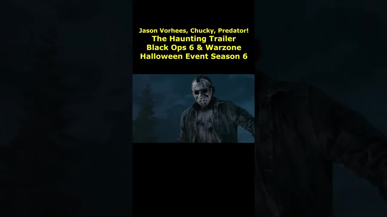 The Haunting Trailer Black Ops 6 & Warzone Halloween Event Season 6 Predator! BO6 Trailer Cutscene!