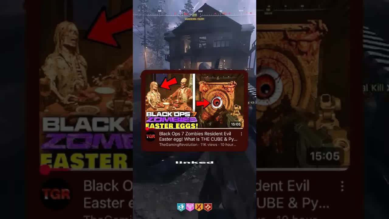Black Ops 7 Zombies Easter eggs! Resident Evil, What is THE CUBE & Pyramid? (BO7 Zombies Farm Story)