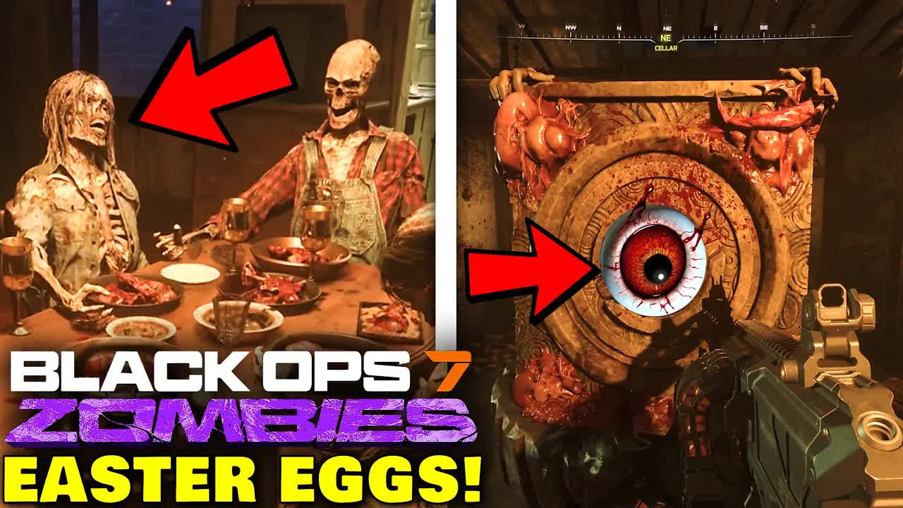 Black Ops 7 Zombies Resident Evil Easter egg! What is THE CUBE & Pyramid? (BO7 Zombies Farm Story)