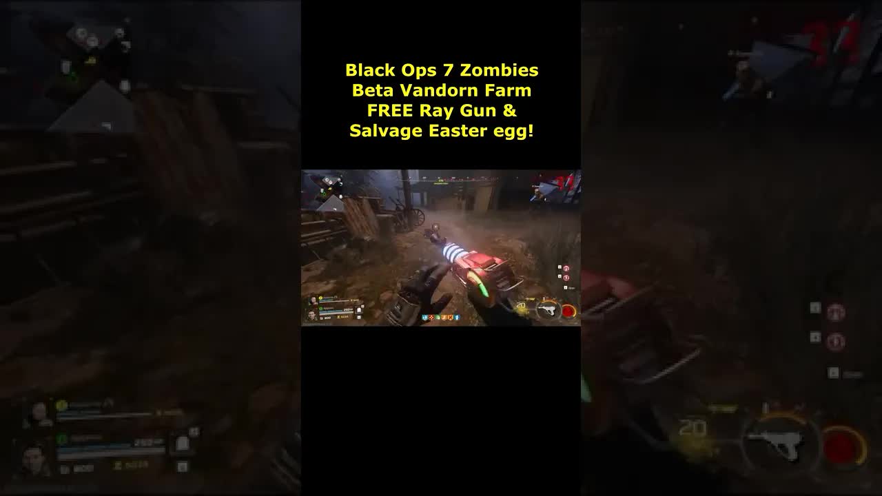 FREE Ray Gun & Salvage Easter Egg Black Ops 7 Zombies Beta Vandorn Farm Guide! (BO7 Zombies Beta)