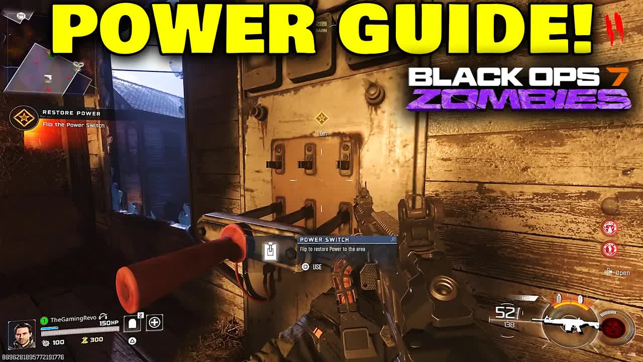 Black Ops 7 Zombies Vandorn Farm How to turn on Power & Pack-a-Punch Location Guide (BO7 Farm Power)
