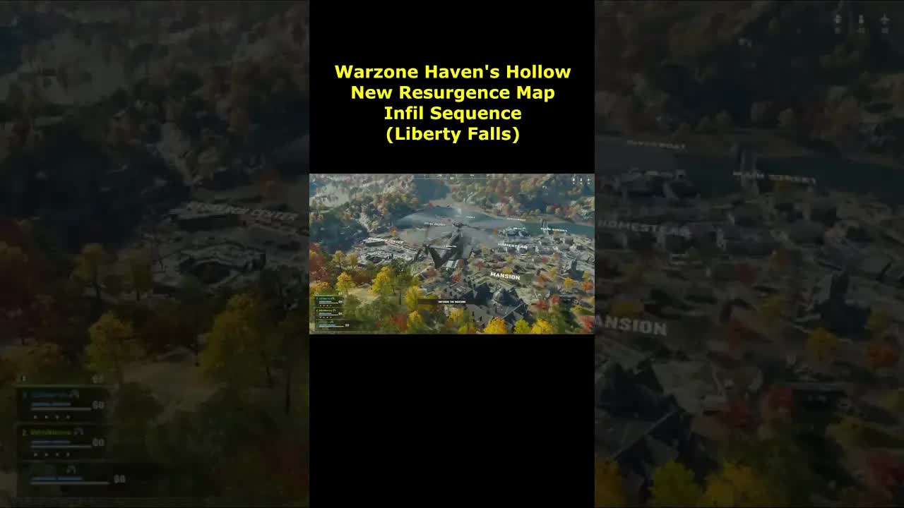 Warzone Haven's Hollow Loading Gameplay! Liberty Falls map Black Ops 7 Zombies (Warzone resurrgence)