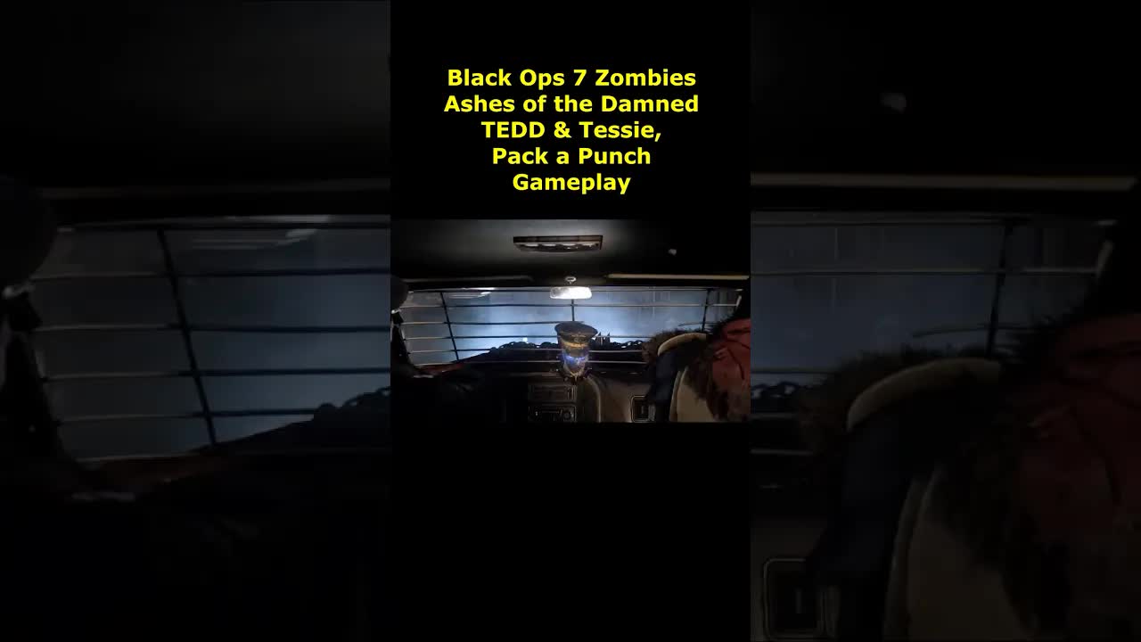 Black Ops 7 Zombies T.E.D.D. & Tessie Pack a Punch gameplay! Wonder Vehicle (Ashes of the Damned)