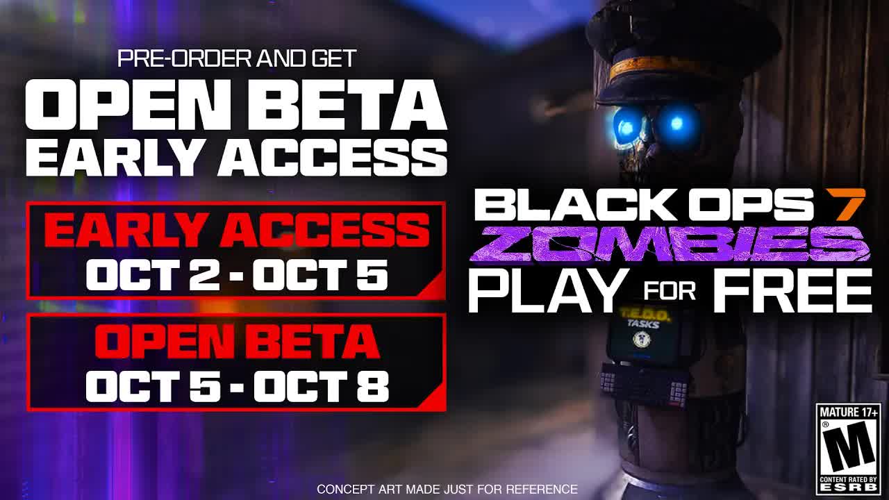 Black Ops 7 Zombies Beta Everything we know! Play Zombies EARLY (Black Ops 7 Beta Dates) BO7 Beta
