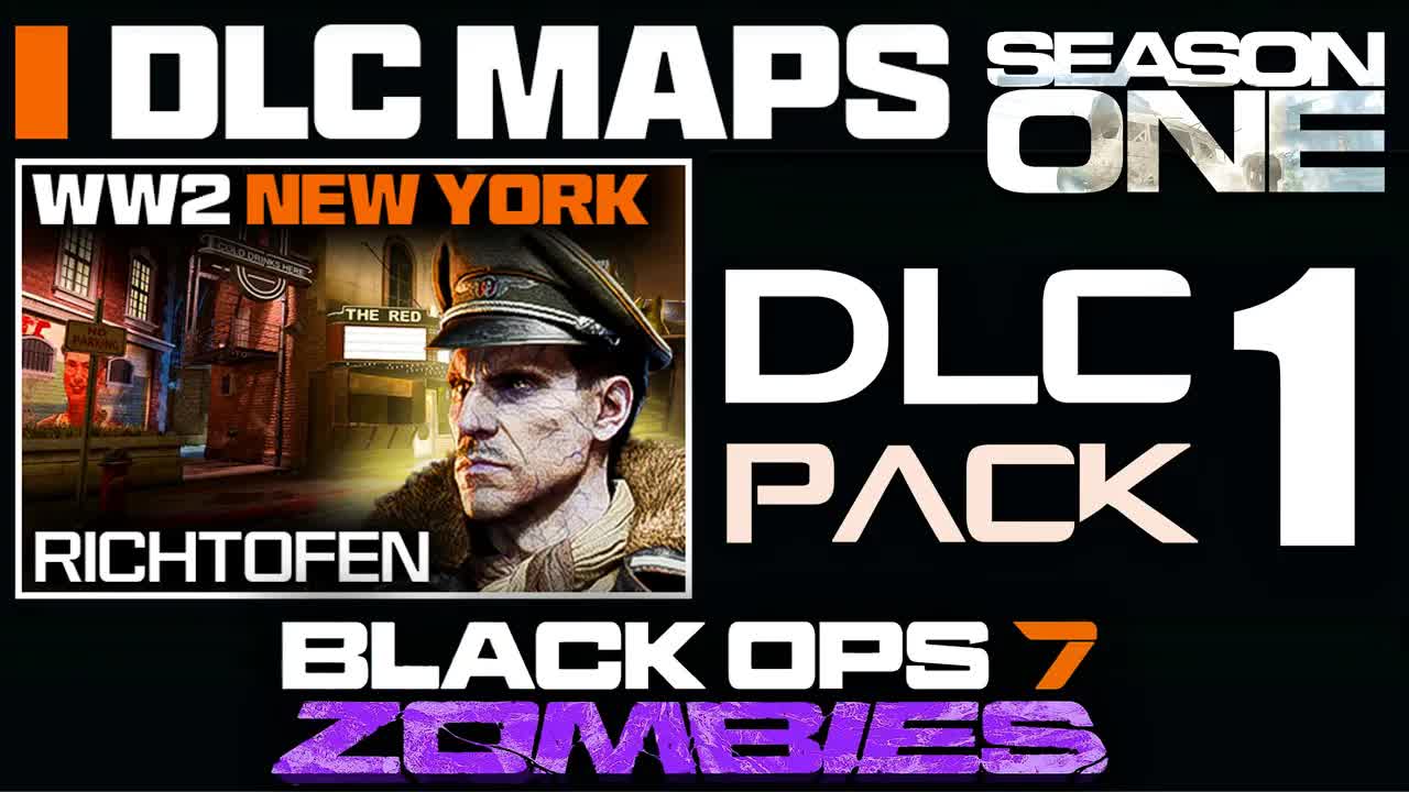 Black Ops 7 Zombies DLC 1 Revealed in Season 1, NEW Map EVERY Season CONFIRMED! BO7 Zombies DLC Maps