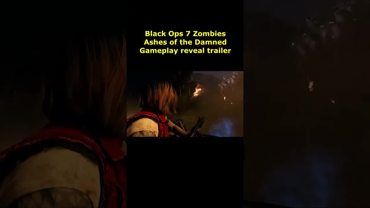 Black Ops 7 Zombies Ashes of the Damned Gameplay Trailer! BO7 Zombies Reveal Trailer Ashes of Damned