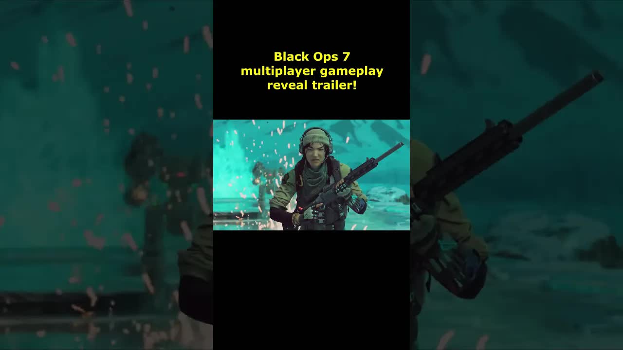 Black Ops 7 Multiplayer Gameplay Reveal Trailer COD BO7 multiplayer reveal trailer gameplay showcase