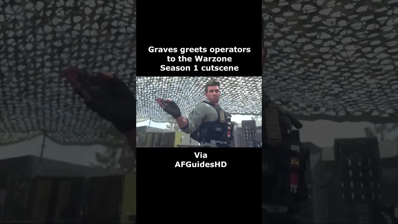 Graves preps Operators for the Warzone Season 1 Cutscene - Modern Warfare 3 - MW3 Season 1 Cutscene