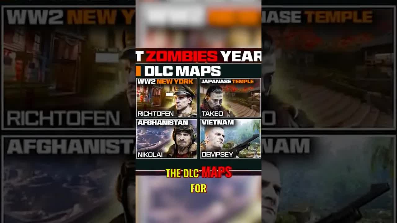 Black Ops 7 Zombies ALL 5 DLC Maps Confirmed! We were RIGHT! (Vietnam, Afghan,Temple,New York,Space)