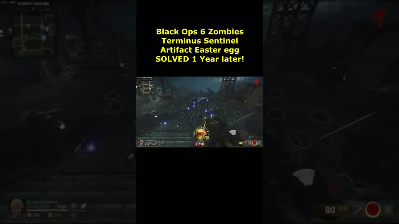 Terminus Sentinel Artifact Loot Easter Egg Guide SOLVED (Black Ops 6 Zombies Chaos Story Crossover)
