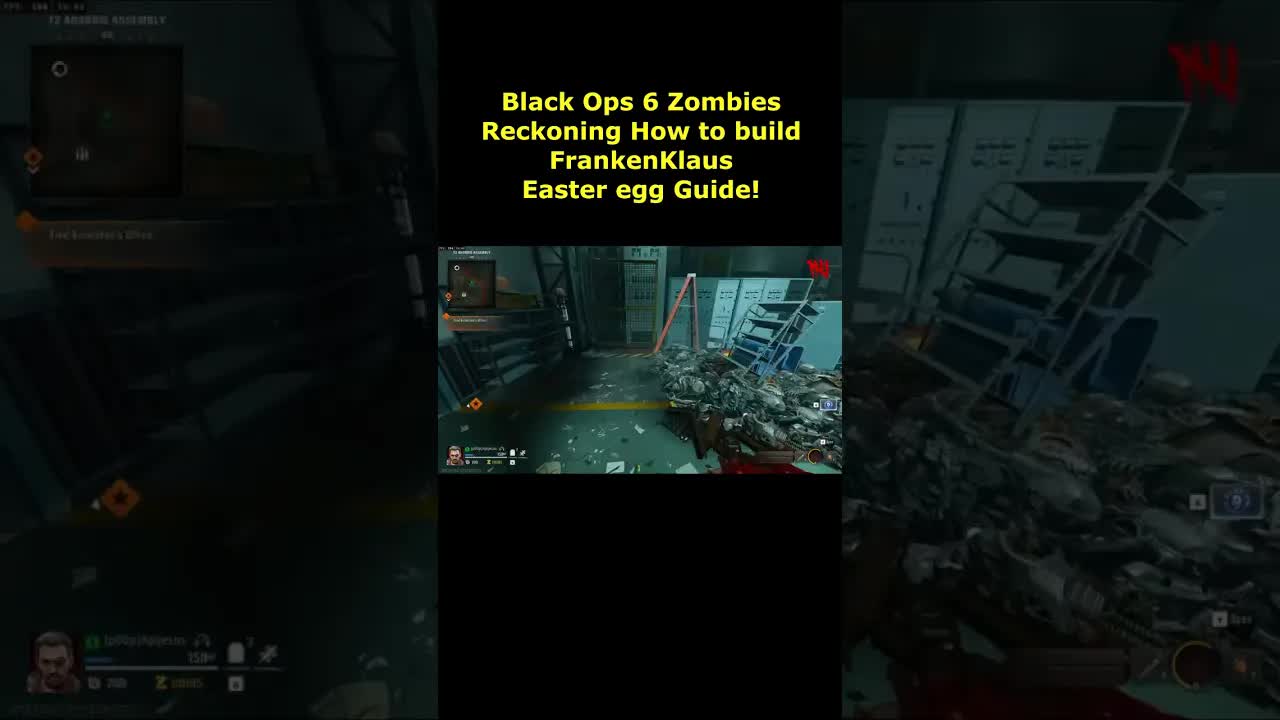 Reckoning How to build FrankenKlaus All Parts Locations! (Black Ops 6 Zombies Reckoning Easter Egg)